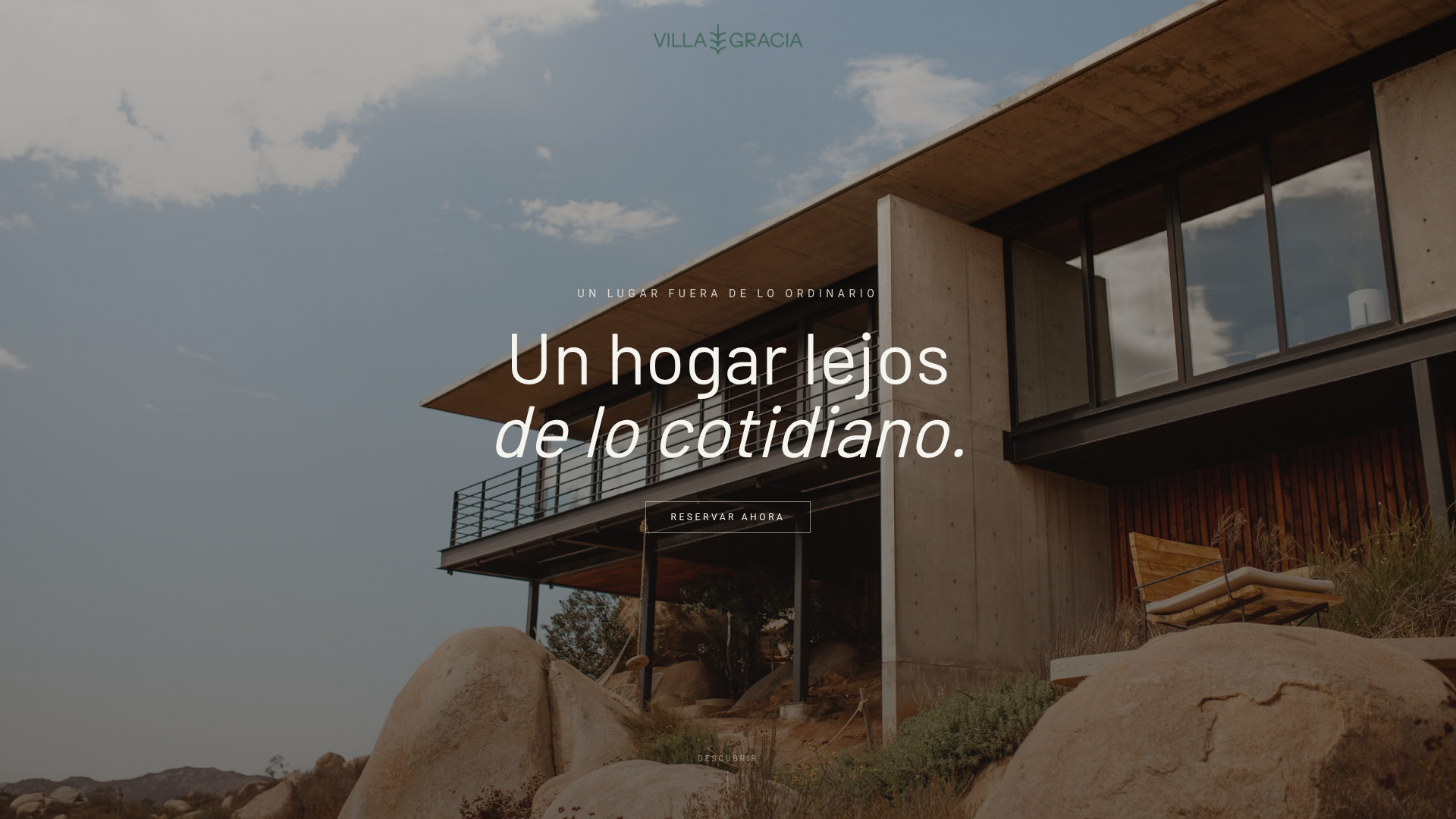 Villa Gracia — sitio web diseñado por She Brands It